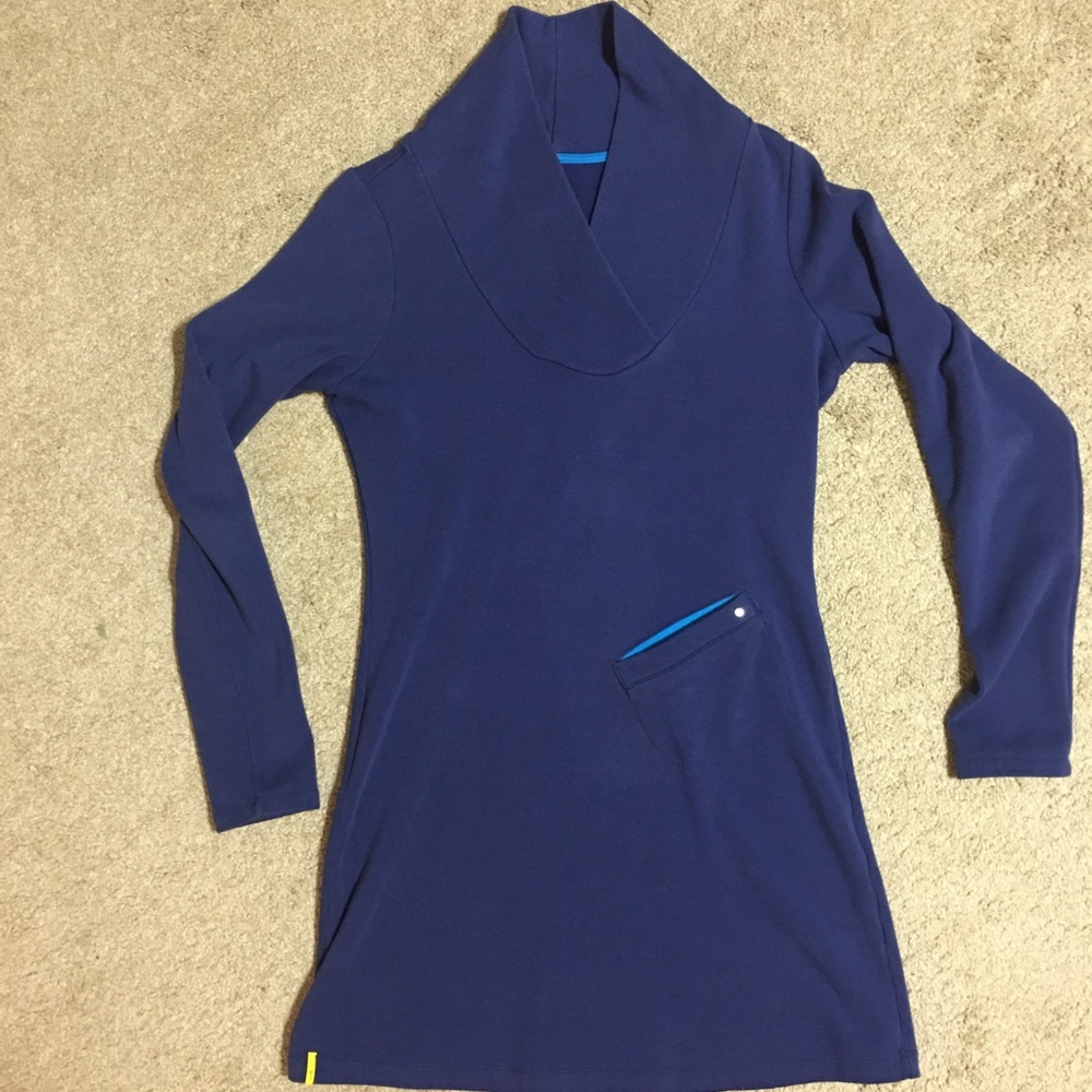 Royal blue Lole fleece tunic/dress.